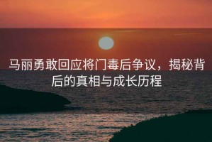 馬麗勇敢回應(yīng)將門毒后爭議，揭秘背后的真相與成長歷程