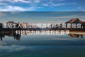 遭陌生人強(qiáng)拉拍照游客稱不需要賠償，科技助力旅游維權(quán)新篇章