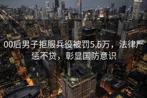 00后男子拒服兵役被罰5.5萬(wàn)，法律嚴(yán)懲不貸，彰顯國(guó)防意識(shí)