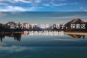 “汕頭小巷子”汕頭小巷子，探索這座城市的隱秘脈絡