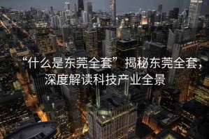 “什么是東莞全套”揭秘東莞全套，深度解讀科技產(chǎn)業(yè)全景