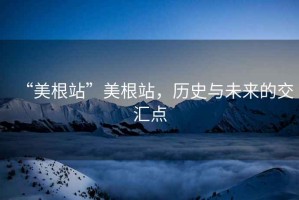 “美根站”美根站，歷史與未來的交匯點