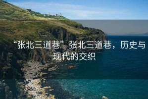 “張北三道巷”張北三道巷，歷史與現(xiàn)代的交織