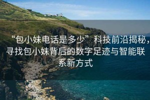 “包小妹電話是多少”科技前沿揭秘，尋找包小妹背后的數(shù)字足跡與智能聯(lián)系新方式