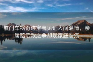 廈門車禍奇跡寶寶見(jiàn)證人間溫情，親屬賠償款之爭(zhēng)卻現(xiàn)家庭裂痕