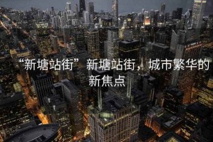 “新塘站街”新塘站街，城市繁華的新焦點