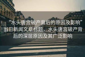 “水頭唐宮破產(chǎn)背后的原因及影響”當(dāng)日新聞文章標(biāo)題，水頭唐宮破產(chǎn)背后的深層原因及其廣泛影響