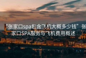 “張家口spa包含飛機大概多少錢”張家口SPA服務(wù)與飛機費用概述