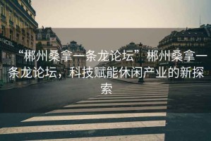 “郴州桑拿一條龍論壇”郴州桑拿一條龍論壇，科技賦能休閑產(chǎn)業(yè)的新探索