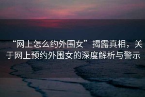 “網(wǎng)上怎么約外圍女”揭露真相，關(guān)于網(wǎng)上預(yù)約外圍女的深度解析與警示