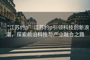 “江蘇約p”江蘇約p引領(lǐng)科技創(chuàng)新浪潮，探索前沿科技與產(chǎn)業(yè)融合之路