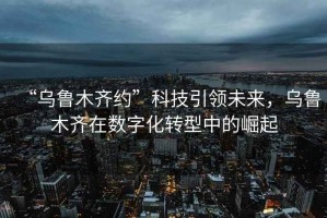 “烏魯木齊約”科技引領(lǐng)未來，烏魯木齊在數(shù)字化轉(zhuǎn)型中的崛起