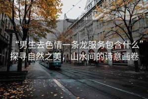 “男生去色情一條龍服務(wù)包含什么”探尋自然之美，山水間的詩意畫卷