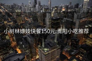 小樹林嫖妓快餐150元:貴陽小吃推薦