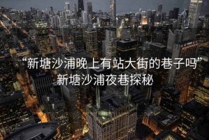 “新塘沙浦晚上有站大街的巷子嗎”新塘沙浦夜巷探秘
