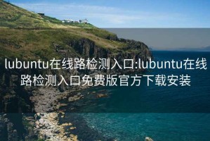 lubuntu在線路檢測(cè)入口:lubuntu在線路檢測(cè)入口免費(fèi)版官方下載安裝