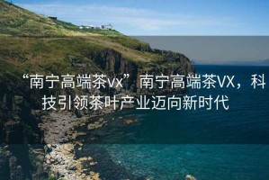 “南寧高端茶vx”南寧高端茶VX，科技引領(lǐng)茶葉產(chǎn)業(yè)邁向新時(shí)代