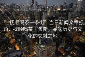 “撫順喝茶一條街”當日新聞文章標題，撫順喝茶一條街，品味歷史與文化的交融之地