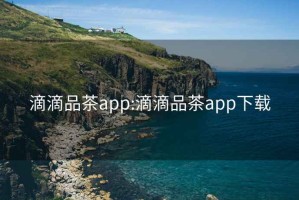 滴滴品茶app:滴滴品茶app下載