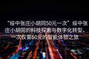 “綏中張莊小胡同50元一次”綏中張莊小胡同的科技探索與數(shù)字化轉(zhuǎn)型，一次僅需50元的智能體驗之旅