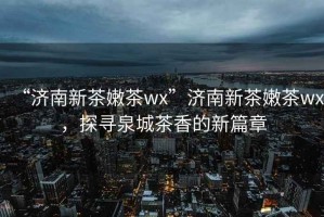 “濟南新茶嫩茶wx”濟南新茶嫩茶wx，探尋泉城茶香的新篇章