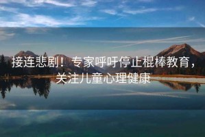 接連悲劇！專家呼吁停止棍棒教育，關注兒童心理健康