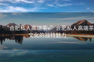 “合肥私人高端茶v”合肥私人高端茶文化的獨特魅力