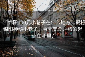 “綿陽100元小巷子在什么地方”揭秘綿陽神秘小巷子，百元美食之旅的起點(diǎn)在哪里？