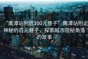 “鷹潭站附近100元巷子”鷹潭站附近神秘的百元巷子，探索城市隱秘角落的故事