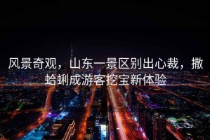 風(fēng)景奇觀，山東一景區(qū)別出心裁，撒蛤蜊成游客挖寶新體驗