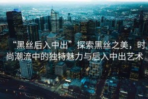 “黑絲后入中出”探索黑絲之美，時尚潮流中的獨特魅力與后入中出藝術(shù)