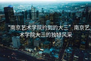 “南京藝術(shù)學(xué)院約到的大三”南京藝術(shù)學(xué)院大三的獨(dú)特風(fēng)采