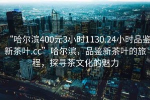 “哈爾濱400元3小時1130.24小時品鑒新茶葉.cc”哈爾濱，品鑒新茶葉的旅程，探尋茶文化的魅力