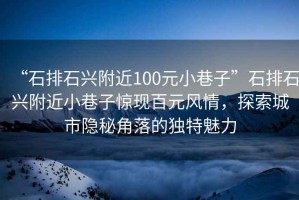“石排石興附近100元小巷子”石排石興附近小巷子驚現(xiàn)百元風情，探索城市隱秘角落的獨特魅力