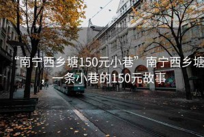 “南寧西鄉(xiāng)塘150元小巷”南寧西鄉(xiāng)塘，一條小巷的150元故事