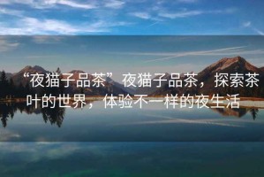 “夜貓子品茶”夜貓子品茶，探索茶葉的世界，體驗不一樣的夜生活