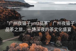 “廣州夜貓子ymz品茶”廣州夜貓子品茶之旅，一場深夜的茶文化盛宴