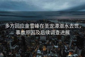 多方回應金雪峰在圣龍?zhí)稘撍ナ?，事故原因及后續(xù)調查進展
