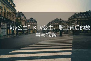 “ktv公主”KTV公主，職業(yè)背后的故事與探索
