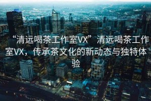 “清遠(yuǎn)喝茶工作室VX”清遠(yuǎn)喝茶工作室VX，傳承茶文化的新動態(tài)與獨特體驗