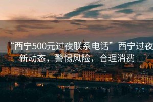 “西寧500元過(guò)夜聯(lián)系電話”西寧過(guò)夜新動(dòng)態(tài)，警惕風(fēng)險(xiǎn)，合理消費(fèi)
