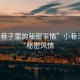 “小巷子里的秘密事情”小巷深處的秘密風(fēng)情
