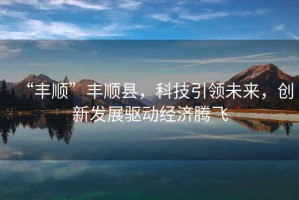“豐順”豐順縣，科技引領(lǐng)未來，創(chuàng)新發(fā)展驅(qū)動經(jīng)濟(jì)騰飛