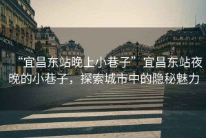 “宜昌東站晚上小巷子”宜昌東站夜晚的小巷子，探索城市中的隱秘魅力
