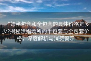 “嫖半包套和全包套的具體價(jià)格是多少?揭秘嫖娼場所的半包套與全包套價(jià)格，深度解析與消費(fèi)警示