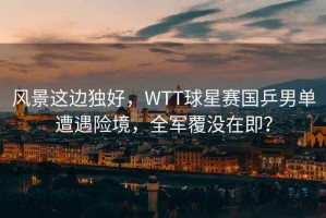 風(fēng)景這邊獨(dú)好，WTT球星賽國(guó)乒男單遭遇險(xiǎn)境，全軍覆沒(méi)在即？