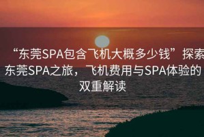 “東莞SPA包含飛機(jī)大概多少錢”探索東莞SPA之旅，飛機(jī)費(fèi)用與SPA體驗(yàn)的雙重解讀