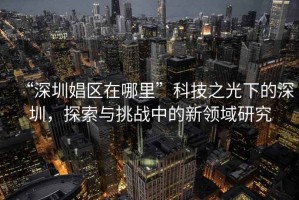 “深圳娼區(qū)在哪里”科技之光下的深圳，探索與挑戰(zhàn)中的新領域研究