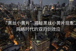 “黑絲小黃片”揭秘黑絲小黃片現(xiàn)象，網(wǎng)絡(luò)時(shí)代的雙刃劍效應(yīng)