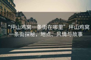 “坪山雞窩一條街在哪里”坪山雞窩一條街探秘，地點、風情與故事